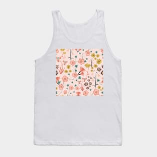 Enchanted Garden pink Tank Top